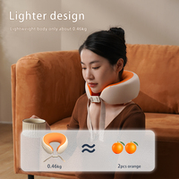 Oreiller de massage électronique intelligent OEM pour soulager les douleurs du cou, massage shiatsu profond, pétrissage chauffant, masseur pour le cou et les épaules