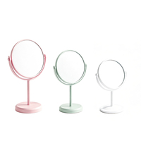 Miroir de maquillage de bureau double face pour usage domestique, salon de beauté haut de gamme, dortoir étudiant