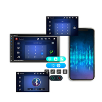 Autoradio multimédia Android 11 6+128G 8 cœurs avec GPS et navigation pour unité centrale de voiture universelle, écran tactile vidéo
