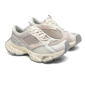 Nuevas zapatillas de mujer estilo grapadora, retro, de suela gruesa, con plataforma, versátiles, desgastadas, informales y deportivas. - Product Image 5