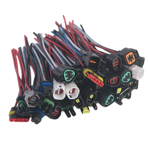 CHENF özel fabrika otomatik kablo demeti yeni enerji su geçirmez elektronik tel kablo 10A bakır kontak malzemesi naylon konut - Product Image 1