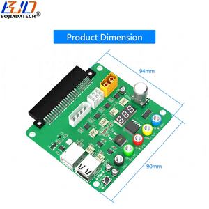 لوحة توصيل بـ 60 سن مع موصلات موليكس 4 سن و6 سن وXT60 ومخرجات 3.3 فولت و5 فولت و12 فولت و4 منافذ USB 2.0 لمزود طاقة خادم ديل - Product Image 2