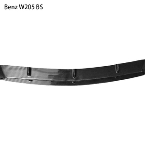 Pour Classe C W205 4DR Style Lèvre avant en fibre de carbone 2015-2021 - Product Image 5