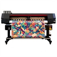 Impresora UV de rollo a rollo de 1.6m con cabezal único I3200 U1 para exteriores, impresora de inyección de tinta de 1.6m para publicidad y decoración