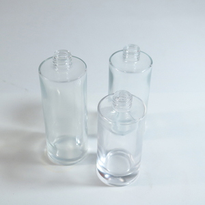 Transparent <strong>Glass</strong> Thickened Cylindrical Aromatherapy Essence Water And Milk <strong>Bottle</strong> Toner Dispensing <strong>Bottle</strong> - Product Image 5