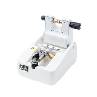 Machine optique Lens Groover LY-1800C avec bras réglable et boutons de commande doubles, corps blanc
