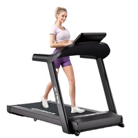 Caminadora Eléctrica Plegable Económica, Máquina para Correr Multifuncional, Caminadora Motorizada, Equipo de Ejercicio Cardiovascular para Gimnasio en Casa