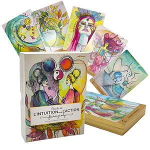 <span class=keywords><strong>Baraja</strong></span> de Cartas de Tarot con Impresión Personalizada, Cartas de Oráculo de Lujo con Lámina Dorada <span class=keywords><strong>Francesa</strong></span>, Cartas de Juego con Caja Estampada en Caliente - Product Image 1