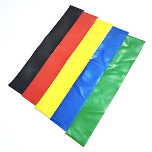 Bandes de Résistance TPE Force Moyenne pour Yoga, Fitness, Étirements et Remodelage des Fessiers, Ensemble d'Exercices avec Sac en Maille - Product Image 2