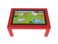 Table de café intelligente avec système Android Windows de 32 pouces, table de jeu interactive tactile pour enfants