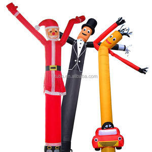 Надувной мультфильм корова мультфильм воздушный танцор для наружного мероприятия - Product Image 5