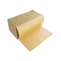 Pas d'emballage en plastique écologique Coussin de remplissage de vide Rouleau de pâte de bois vierge Papier kraft recyclé à pli en éventail