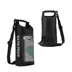 Portable extérieur étanche <span class=keywords><strong>sac</strong></span> sec <span class=keywords><strong>sac</strong></span> 2L roll top pour natation voyage stockage téléphone portable Camping <span class=keywords><strong>sous</strong></span>-marin randonnée - Product Image 5