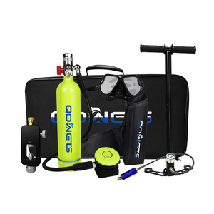 QDWETS Diving Air Tank 1000ML High Pressure Aluminum-6061 For Underwater Breathing - Product Image 2