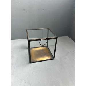 Decorative Jewellery <b>Box</b> made with Brass & <b>mirror</b>/ glass used for <b>jewelry</b> showcase & storage Supplier from India - Product Image 3