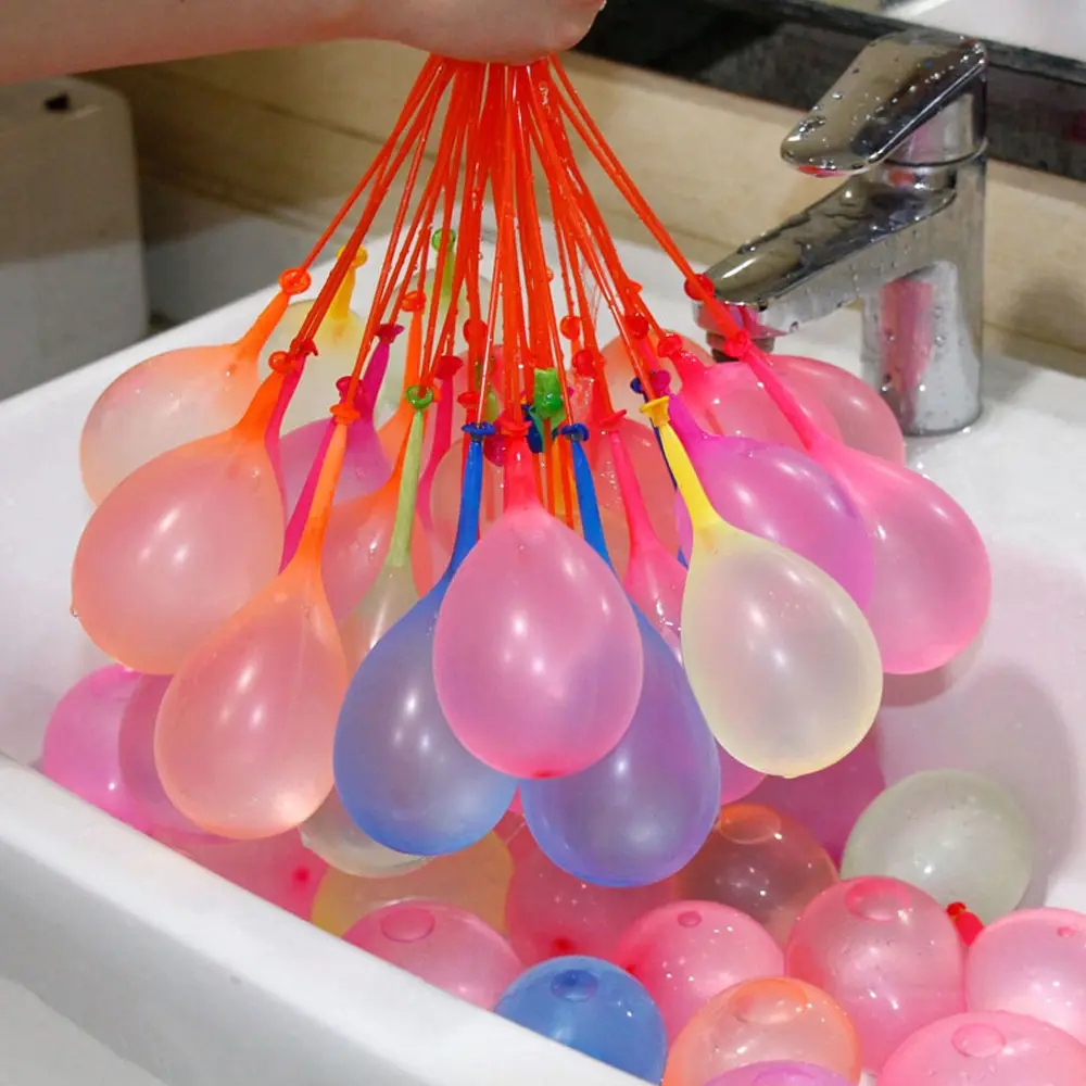 Yüksek kaliteli yaz su balon kendini sızdırmazlık lateks su Globo hızlı doldurun su balon çocuklar için