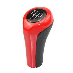 Palanca de Cambios Roja BMW de 5 y 6 Velocidades, Perilla de Cambios Ergonómica para Automóvil - Product Image 1