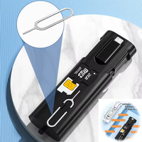 Kit creativo de accesorios multifuncionales para teléfono móvil, lector de cable de datos 6 en 1, almacenamiento tipo C, caja portátil de carga rápida 3A