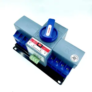 32A 63A generador automático 2P 4P interruptor de transferencia automática ATS interruptor de transferencia