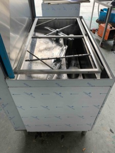 Lave-vaisselle électrique automatique KFC professionnel en acier inoxydable, à deux niveaux, pour restaurants et hôtels, entièrement intégré 8 - Product Image 6