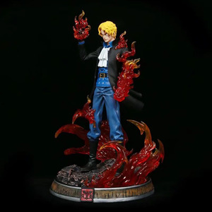 ของเล่นเรซิ่นพีวีซีแบบกำหนดเอง OEM ปี 2025 คุณภาพสูง แอ็คชั่นและของเล่น GK หัวหน้าทีมซาโบะ ขนาด 46 ซม. ฟิกเกอร์อนิเมะโอเวอร์ไซส์ วันพีซ - Product Image 4