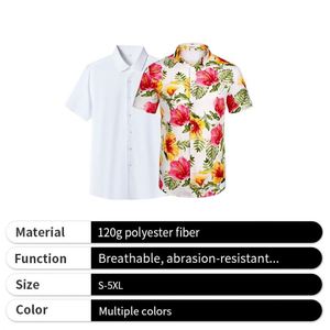 Nueva Llegada, Ropa de Verano, Camisa con Estampado Completo, Conjuntos de Playa para Hombre, Conjunto de Pantalones Cortos para Hombre - Product Image 4