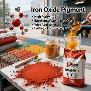 Couleur durable <span class=keywords><strong>pour</strong></span> les carreaux de sol en béton coloré Pigment inorganique de qualité industrielle Résistance à la lumière Pigment d'oxyde de fer - Product Image 2