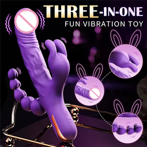 Wholesale Price Clitoral Stimulator <strong>G</strong> <strong>Spot</strong> Female <strong>Rotating</strong> Double Head Dildo for Women Adult Sex Toys <strong>Rabbit</strong> <strong>Vibrator</strong> - Product Image 4