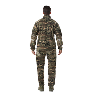 Veste polaire en polyester DF ESDY A162 pour sports de plein air, automne/hiver, col montant, double face, épaisse et chaude - Product Image 2