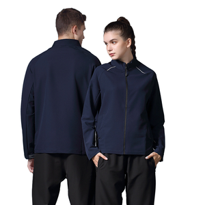 Fitness Running Training <b>Men's</b> Bomber <b>Jacket</b> Stand <b>Long</b> Sleeve Zip Casual Athletic Jogging Breathable Quick Dry Windproof Autumn - Product Image 1