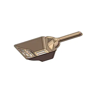 Tùy Chỉnh Dùng Một Lần Tông Giấy Bột Giấy Cát Litter Scoop Xẻng