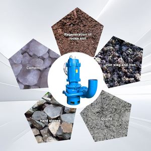 Bomba sumergible vertical de aleación de alto cromo de 5.5kw para lodos y aguas residuales, para descarga de residuos industriales, precio bajo de fabricante - Product Image 5