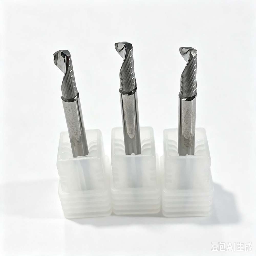 jewelwin Premium Single Flute Carbide End Mill for Arylic, High Gloss Finish, CNC Milling Cutter · image 5