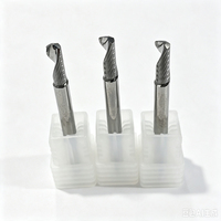 Fraise à un seul denturet en carbure Jewelwin Premium pour acrylique, finition haute brillance, fraiseuse CNC