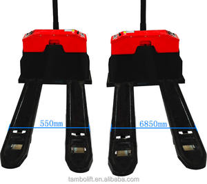 1Ton 2Ton <span class=keywords><strong>3Ton</strong></span> palet listrik Jack truk Forklift Semi penuh palet listrik truk gerobak tangan troli alat belanja Platform - Product Image 3
