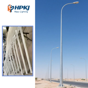Hot Sale 6-22M Steel Street <b>Light</b> Single Arm Double for Road Lighting Lamp <b>Pole</b> for Urban Areas - Product Image 4