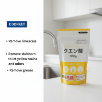 Acide Citrique Anhydre en Poudre 300g pour Détergent Cuisine et Salle de Bain Ingrédient Actif 50%-80% Élimine Graisse et Taches de Thé