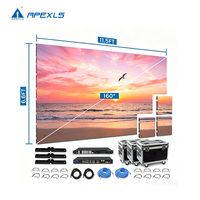 İç ve Dış Mekan 500x500mm LED Kabinli LED Video Duvar P2.6 P2.9 P3.91 P4.81 Sahne Kiralama LED Ekran Paneli