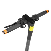 2 Luces LED de Advertencia Laterales para Manillar de Scooter Eléctrico, Puerto USB, Cubierta de Goma para Puños, Impermeables y Resistentes al Polvo