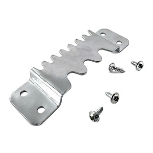 Crochet dentelé double face en métal argenté, capacité de charge de 1 à 3 kg, pour décorations artistiques, accessoire de quincaillerie pour point de croix - Product Image 4