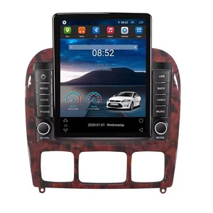 Android13ระบบนำทาง GPS ในรถยนต์หน้าจอสัมผัสสำหรับ Mercedes Benz S Class W220 1998-2005 FM วิทยุ BT อุ<span class=keywords><strong>ป</strong></span>กรณ์ออโต้คาร์เพลย์ไร้สาย - Product Image 5