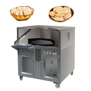 Four à disque rotatif commercial électrique pour la cuisson de roti tandoori, de pain pita et de pain arabe, avec brûleur à gaz, pour restaurant - Product Image 3