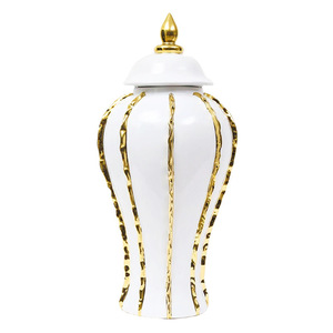 แจกันขิงขนาดใหญ่สำหรับงานแต่งงาน,ขวดโหลเซรามิกตกแต่ง - Product Image 3