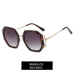 <span class=keywords><strong>2023</strong></span> vente chaude à la mode en gros femmes cadre carré dames surdimensionné luxe <span class=keywords><strong>lunettes</strong></span> de soleil femmes mode ombre polygonale <span class=keywords><strong>lunettes</strong></span> de soleil - Product Image 5