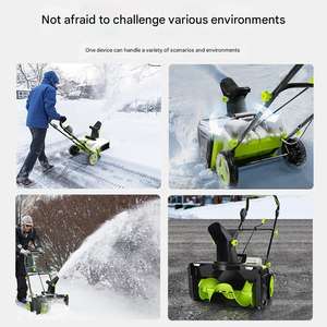 Petit déneigeur électrique pour le nettoyage <span class=keywords><strong>de</strong></span> la neige 15 AMP 20 pouces avec <span class=keywords><strong>goulotte</strong></span> rotative à 180 ° - Product Image 4