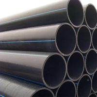 Tuyau d'irrigation flexible à paroi structurée en HDPE de 2 pouces, haute pression, écologique