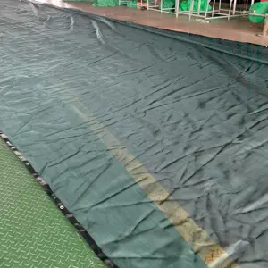 شبكة أمان إنشاءات خضراء داكنة HDPE/شبكة تظليل