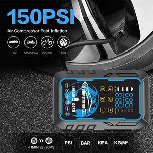22200mWh Portable Jump Starter With Air Compressor Car <strong>Battery</strong> <strong>Booster</strong> Power Bank Charger <strong>Battery</strong> Pack With Tyre Air Pump - Product Image 3