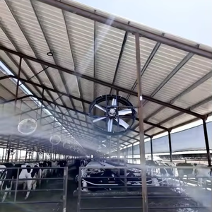 1 Meter Energiesparender EC-Motor Nutztier-Ventilator Geräuscharmer Flächenventilator zur Kühlung von Nutztieren Landwirtschaftliche Ausrüstung Zubehör - Product Image 1