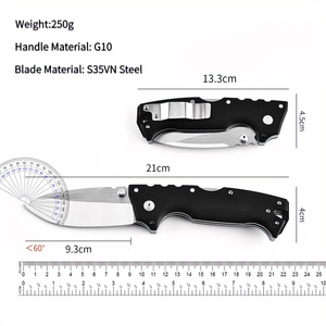Cuchillo Plegable OEM/DIY AD10 de Alta Calidad con Bloqueo, Nuevo Estilo, Cuchillo de Bolsillo Táctico para Caza, Supervivencia, Rescate en la Naturaleza - Product Image 6